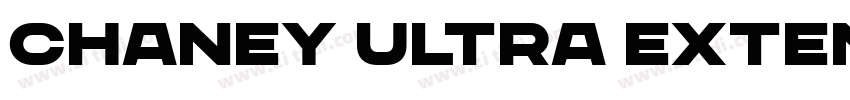 CHANEY Ultra Extende字体转换
